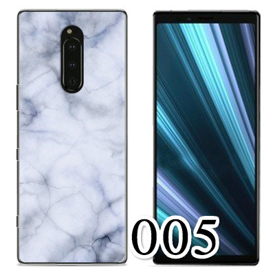 オリジナルXperia1ケース可愛いxperia1保護カバー耐衝撃カラフル絵柄ユニコーンお揃い大理石柄スマホケース