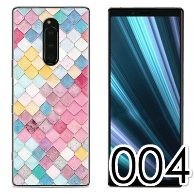 Xperia 1 SO-03Lケース可愛い花柄カバー狼かっこいい