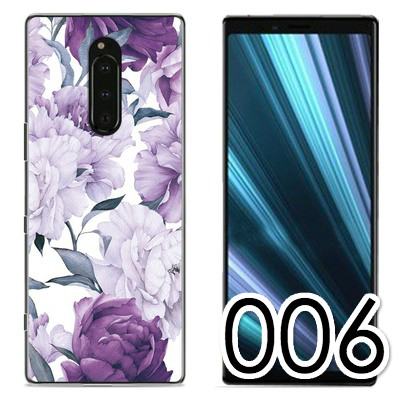 Xperia 1 SO-03Lケース可愛い花柄Xperia 1 & Ace保護カバー