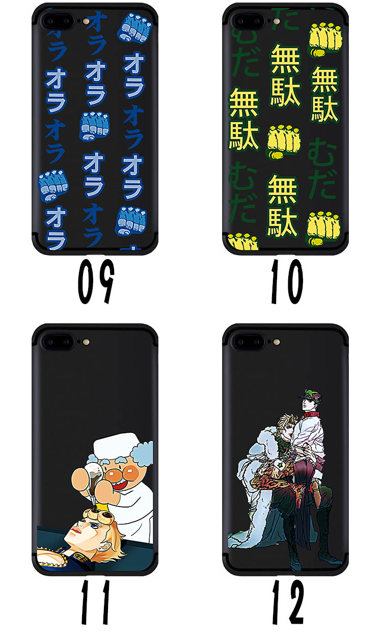 TPUソフトケース黄金の風iPhoneXSジョルノ・ジョバァーナ ブローノ・ブチャラティ アイフォンXR/X/8plus/7プラス