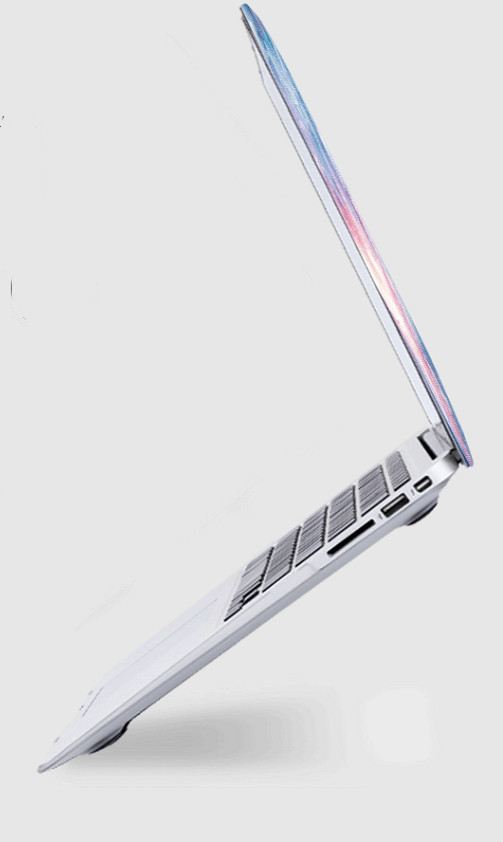 薄型かわいいピンク女性耐衝撃 ハードケースMacBook Pro星空 Air Pro Retina 11 15