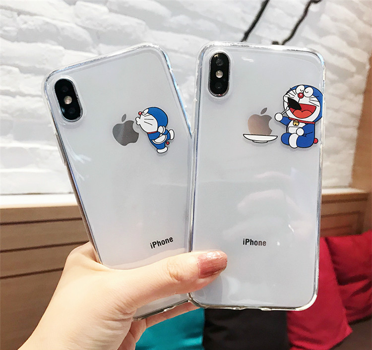 クリアケースiphone11/11 Pro/XS ケース　ドラえもんかわいい