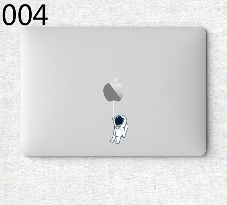 個性的MacBookシール マックブック イカ ユニコーン モノトーン デザインステッカーMacBook Pro/Air13