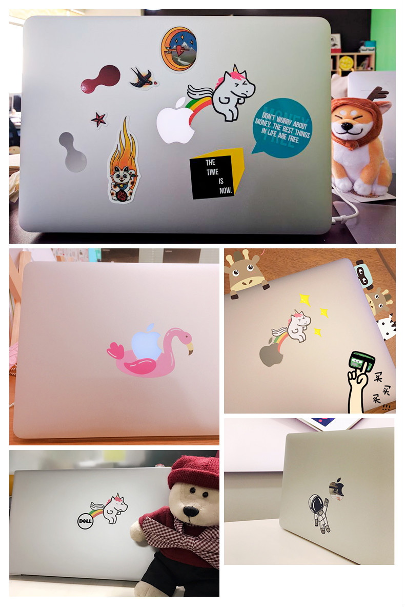 MacBook Pro パソコンMacBook Air 2018着せ替えシール宇宙飛行士かわいい猫柄ピンク パンダ