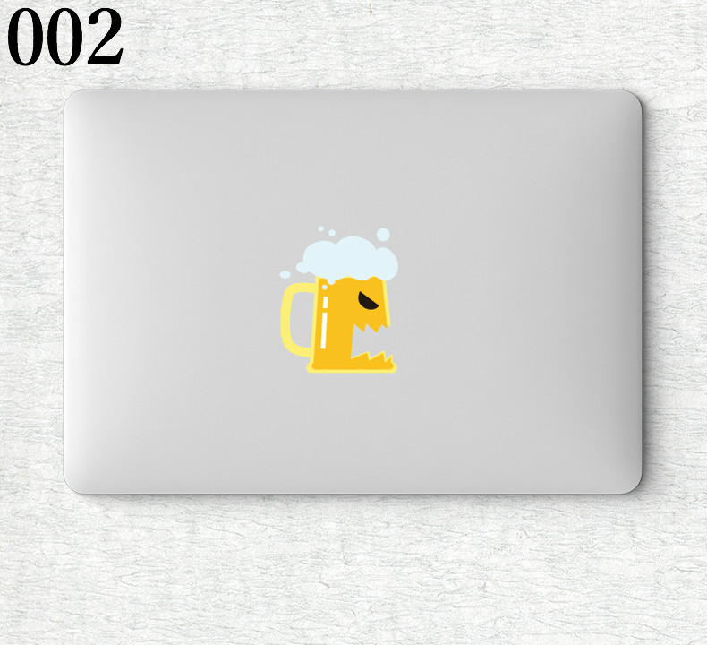 MacBookおしゃれコダックMacBook Air Pro Retina Pro15ステッカー ビール スキンシール人参ロゴカバー