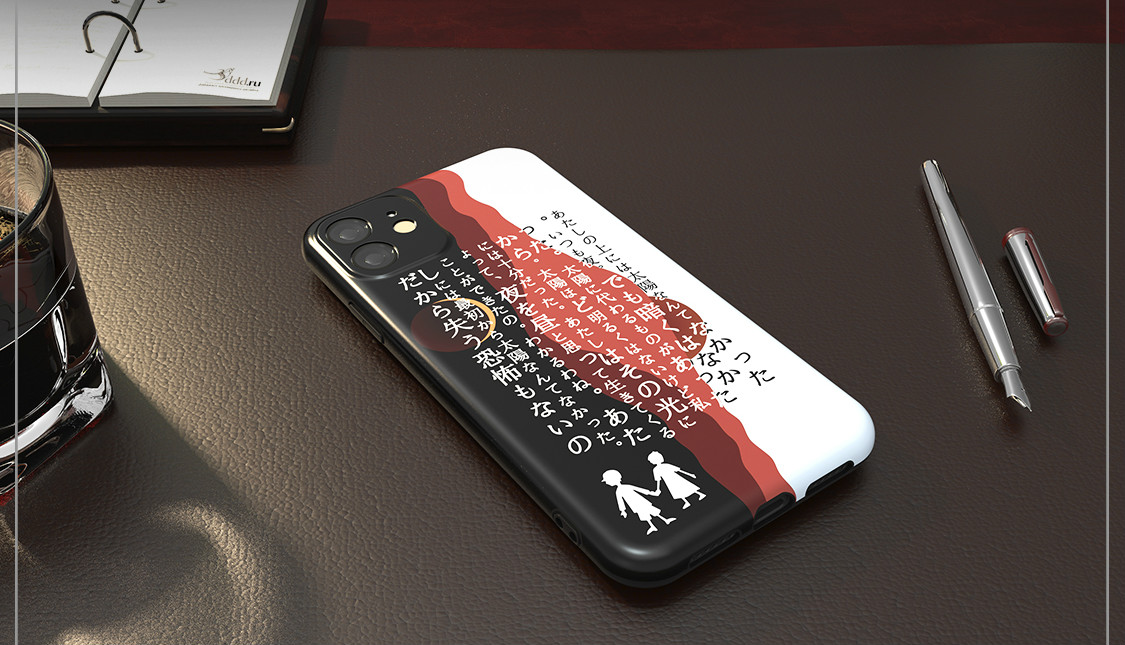 雪穂セリフ台詞アイフォン11/XSmax/XR/8plus薄型携帯カバー人気高級ケース シンプル バイカラー男女ペア カップル
