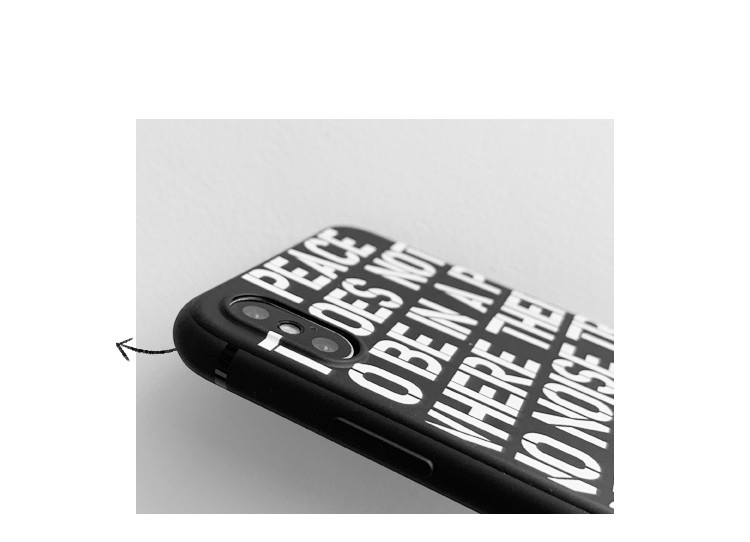 韓国アイフォン11promaxケース ジードラゴンおしゃれiPhone7/8plus黒い英語字母