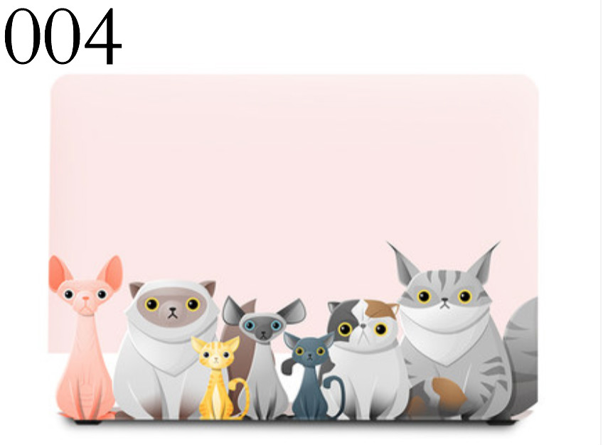 保護ケース耐衝撃カバー犬mac pro13ピンク ファッション13.3 MacBook