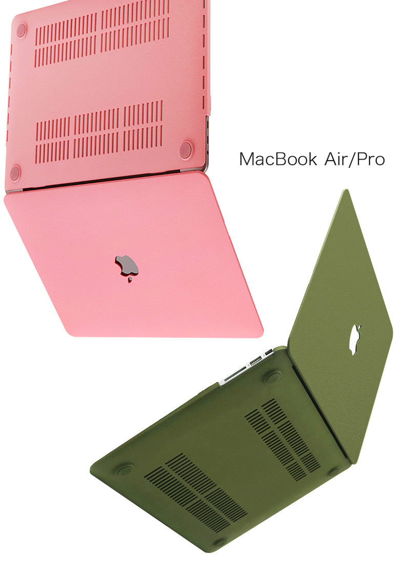 MacBook Air2020ケース英語キーボードカバーair13.3インチ マックブック エアーつや消し緑色ハードケース