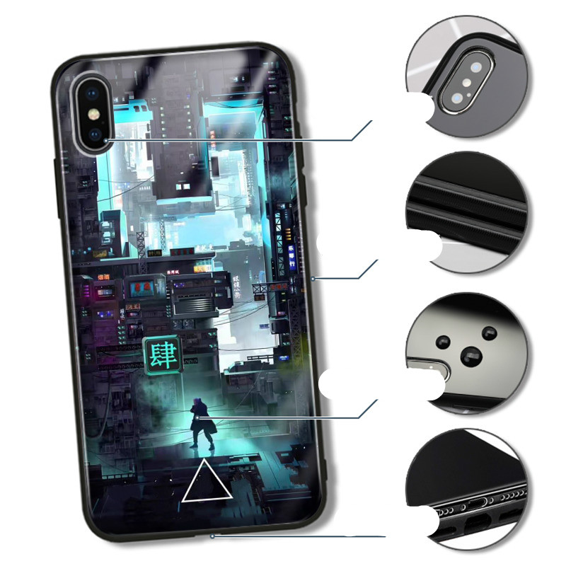 GHOST IN THE SHELLアイフォン11 Pro/11 Pro Maxケース草薙素子 荒巻大輔かっこいいiPhone 11/SE第2世代/XR強化ガラス