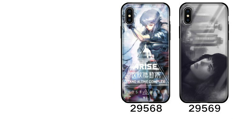 GHOST IN THE SHELLアイフォン11 Pro草薙素子 荒巻大輔かっこいいiPhone 11/SE第2世代/XR強化ガラス