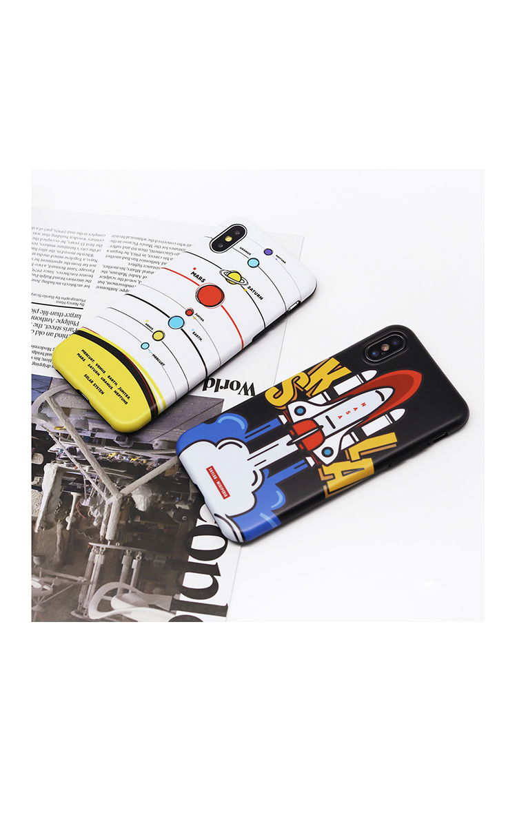 ロケットかわいいイラストiPhone 11 ProおしゃれNASAグッズ太陽系アイフォン11 Pro Max/11カバー