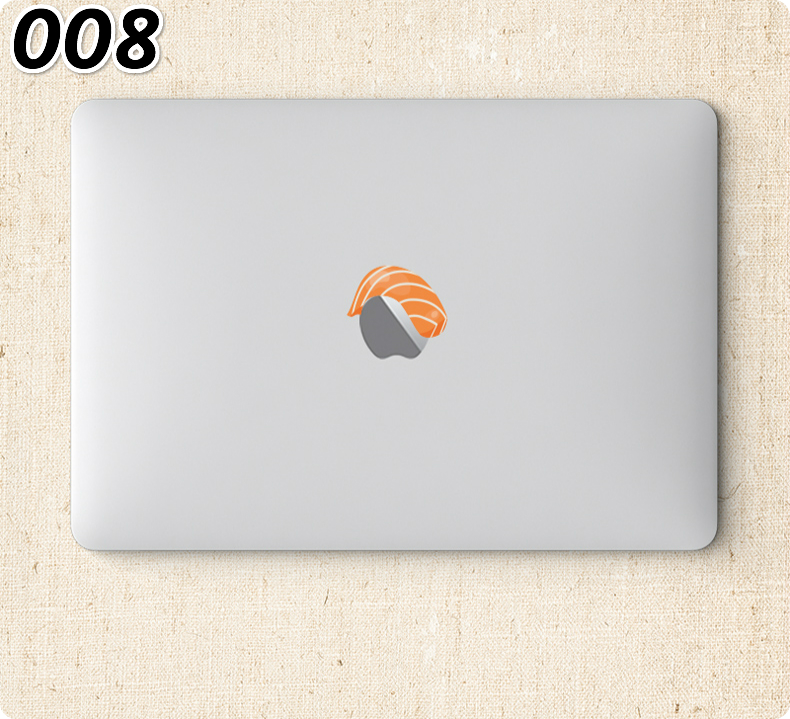 MacBook Pro 2019ステッカー ロゴ スキンシール13 12 11インチ コーギーかわいい2018 2019 2020面白い