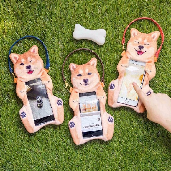 面白い柴犬iphone11 Pro Maxケース全機種対応お揃いチェーン付き おしゃれiphone11/SE第2世代 カバー日本犬