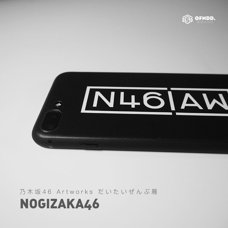 だいたいぜんぶ展アイフォン11 Pro/11携帯カバーN46AW乃木坂46のアートワーク黒いスマホケース