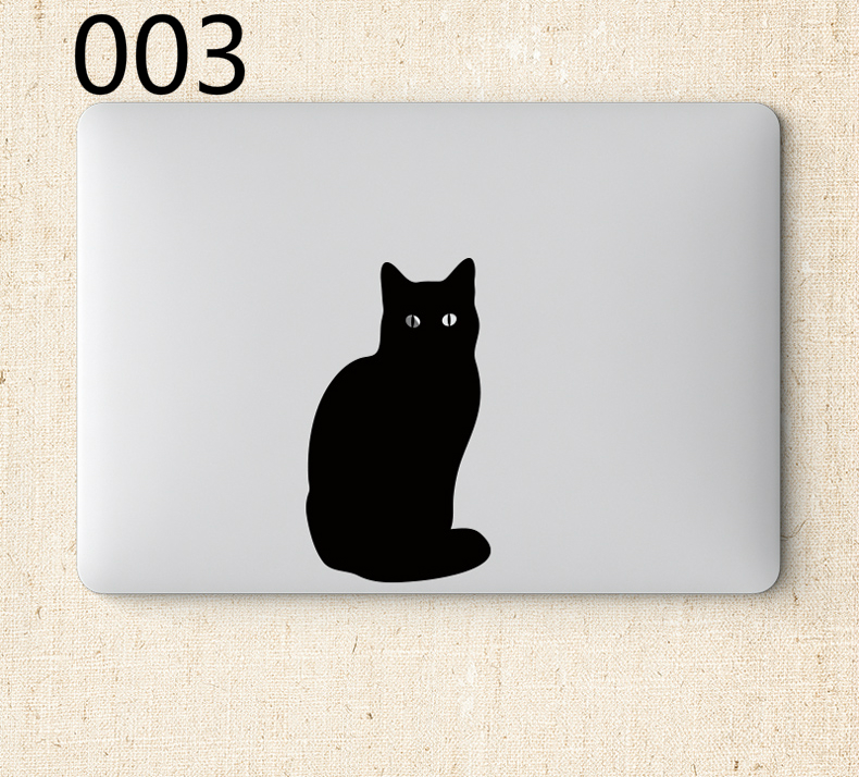 猫MacBookデコ シール 面白いおしゃれスキンシール16 15.4 14 13 12インチねこ柄Macbook Air/Proステッカー