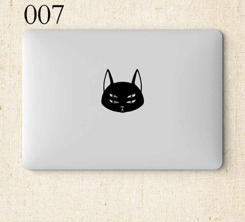 猫ステッカー動物MacBook Pro 13インチシール透明ねこキャットAir Retina 11 13 15 インチ