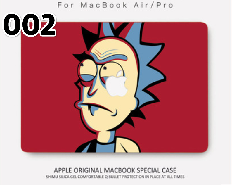 リックアンドモーティ 個性的macbookpro13全面保護ケース ソフトmacbookairシェルカバー