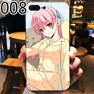 スマホケース背面ガラス光沢iPhone SE第2世代とにかくかわいい アニメ ソフトTPU携帯カバー キャラクター