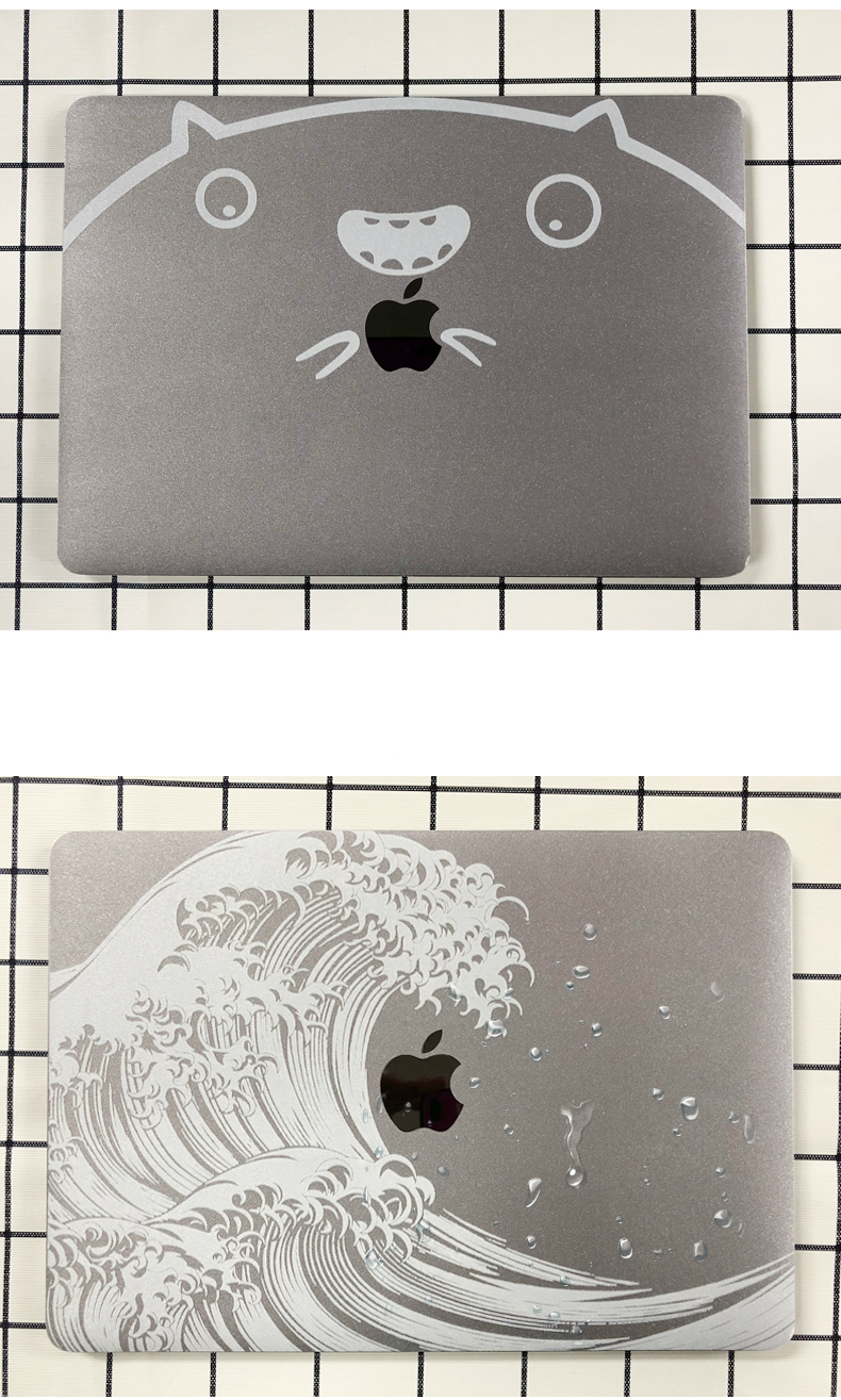MacBook Air 13.3インチ（2018/2019/2020）シール全面貼りやすい透明フルカバー macbook air 13