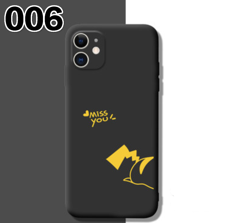 ソフトケース カップル向けxs maxキャラクターiphone12 miniおしゃれ耐衝撃SE第2世代おそろい