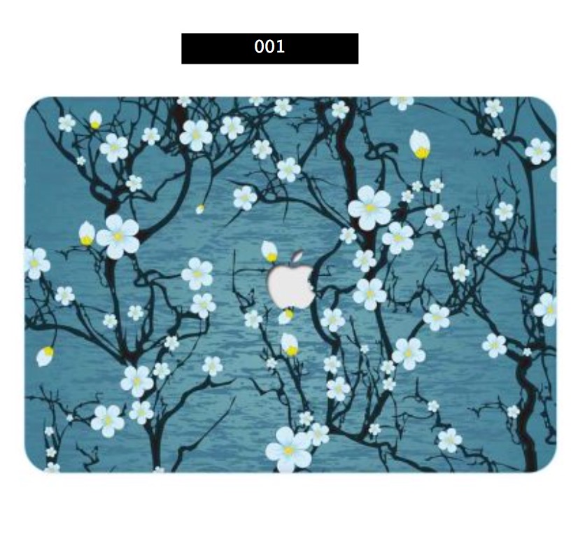 花柄MacBook Pro 13 16ケース耐衝撃Air Pro Retina 11 12 15インチ男女ビジネス2020年モデル青色Pro Air 11インチ