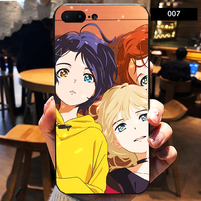 アイフォン12/11 Pro/SE第2世代ガラスケース耐衝撃光沢硝子 沢木桃恵アカ裏アカiPhone XS/XRカバー