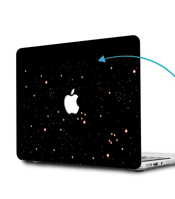 パソコンケースMacBook Pro 13ケース綺麗星空ソフト個性的ゴッホ星月夜 高品質保護ケース浮世絵オーロラ超薄設計
