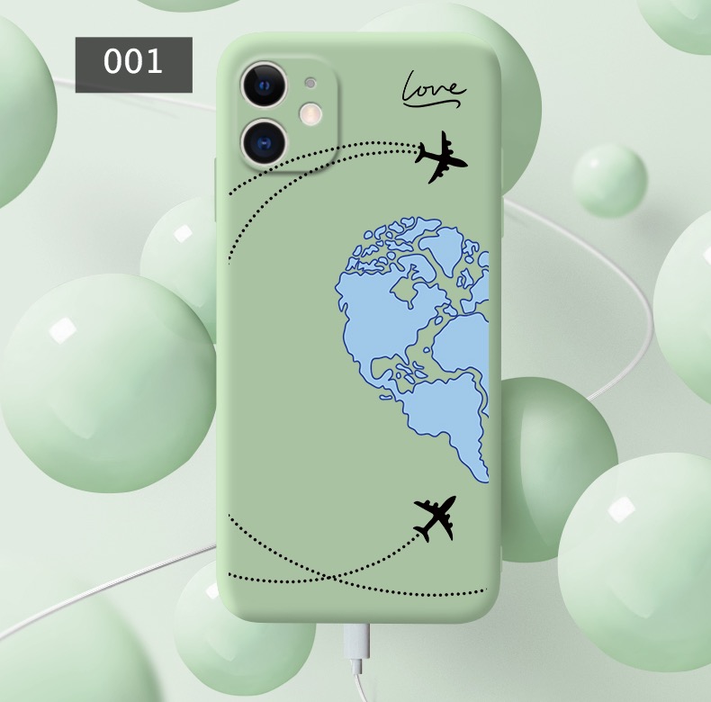 遠距離恋愛iPhone 12/11 Proケース薄型かわいい飛行機イラストiPhone 12 Pro Maxアイフォン12 mini/11/se2スマホケース