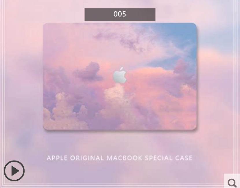 高品質軽量MacBook Air M1 2020つや消しマックブック プロA1932 A2179きれい羽柄ピンク13 12