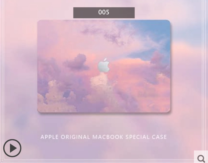 高品質軽量MacBook Air M1 2020つや消しマックブック プロA1932 A2179きれい羽柄ピンク13 12