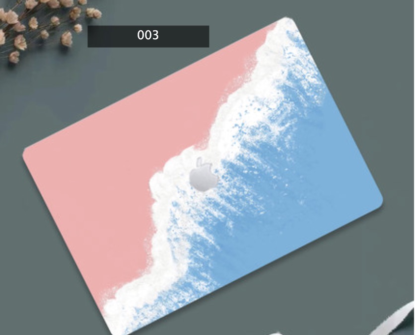 雲柄MacBook Air 13 2020 2019 ケース海 砂浜ビーチ軽い 薄い夕日11 13 12 15 16インチ Retina ハードカバー