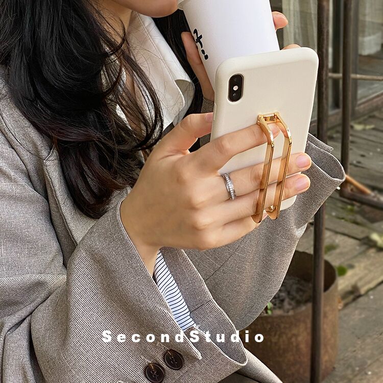 女子オリジナル エレガントiPhone 12乳白色シンプルiPhone11/12 Pro/12/12miniスクエアバックル