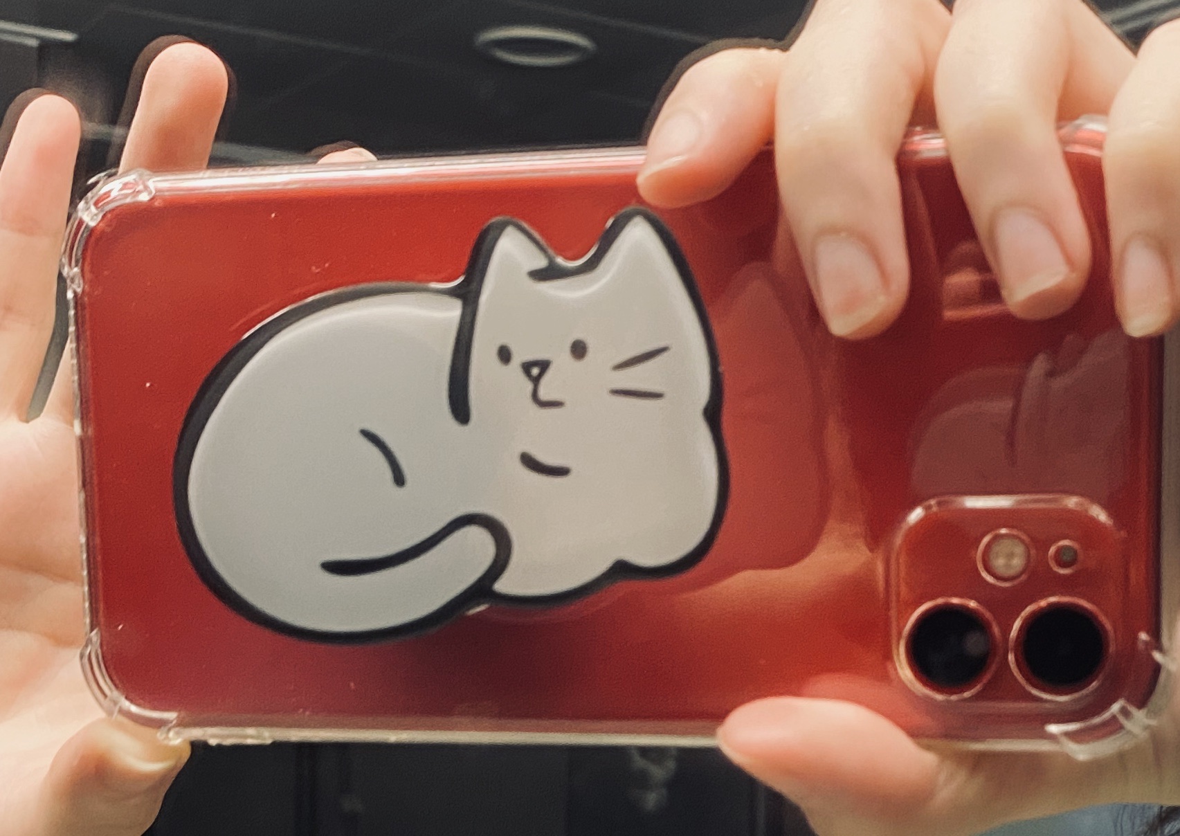 可愛い全機種対応スマートフォン スタンド女性萌えスマホ デスクスタンド 卓上 白猫iPhone11