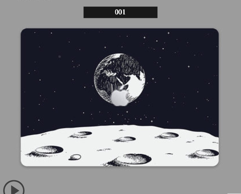 月 宇宙飛行士マックブックケース おしゃれ黒い白いMacBook Air13 12Pro13 ケース 可愛い
