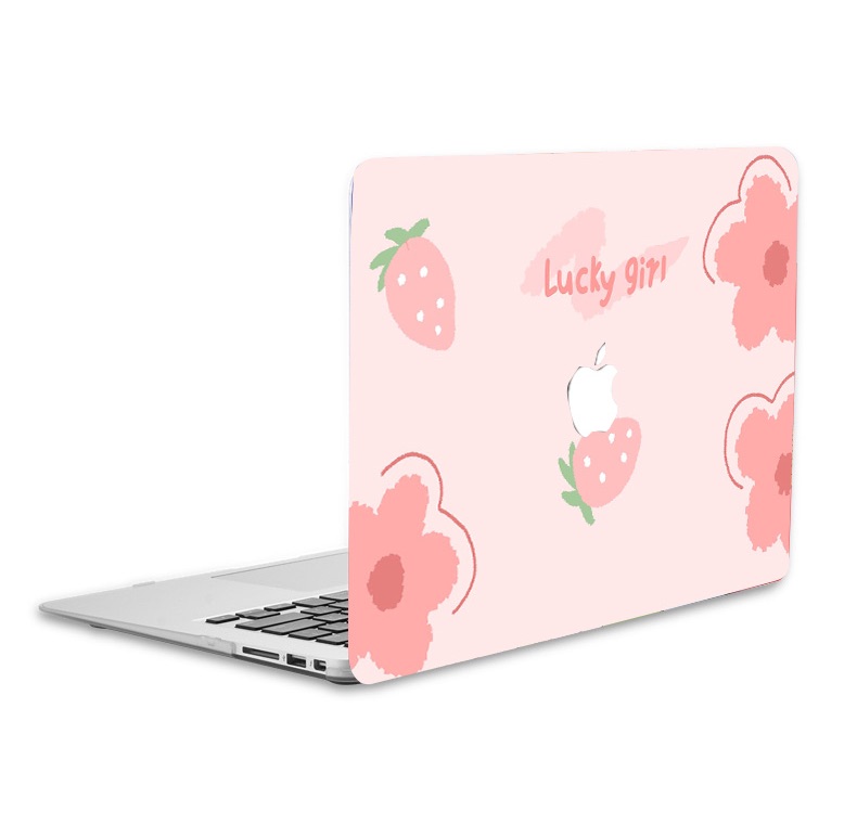 2021マックブックケース可愛いMacbook保護カバー A2289清楚系MacBook Air 2020ケース A2179いちごピンク色