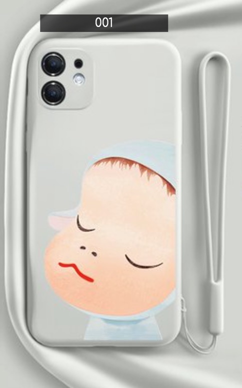 奈良美智ソフトシリコンケース アイフォン12 Pro Max8plus可愛いケースiphone11芸術家