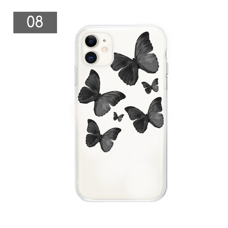 綺麗ちょうちょ イラスト かわいいiPhone 12 Proカバー蝶々ちょうちょうレディース女性