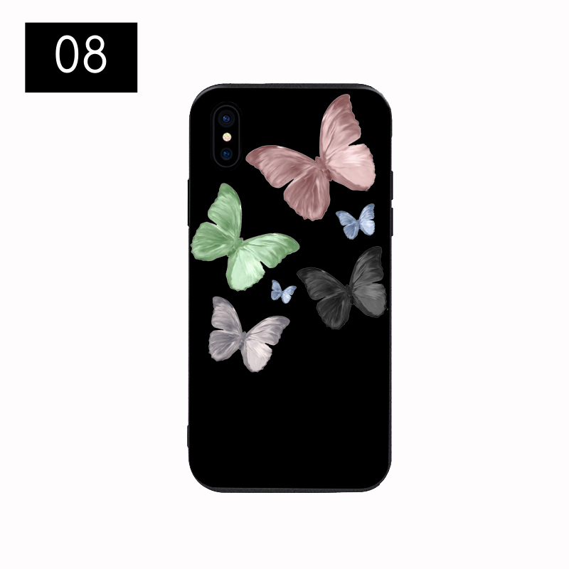 携帯カバー かわいいエレガントiPhone 12 Proケース ブラック色11promax