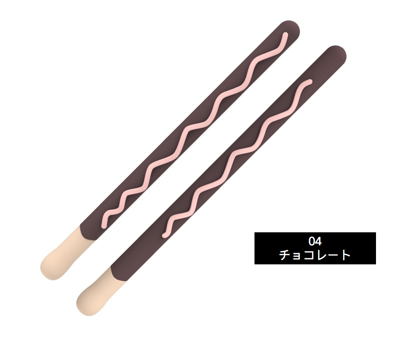 iPad 持ちやすいシリコンカバー可愛いポッキーチョコレート宇治抹茶