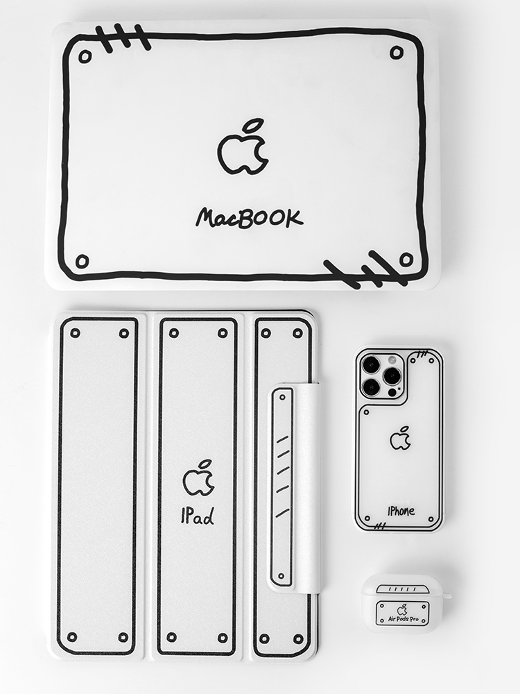 二次元デザイン半透明14インチMacBook Pro 2021 air13クリアカバー