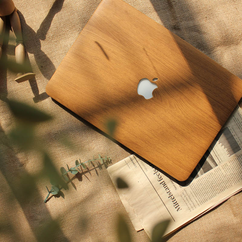 木目調高級ウッドインチ ケース木目柄16インチ高級マックブックエアーMacBook Air 13.3保護ケース