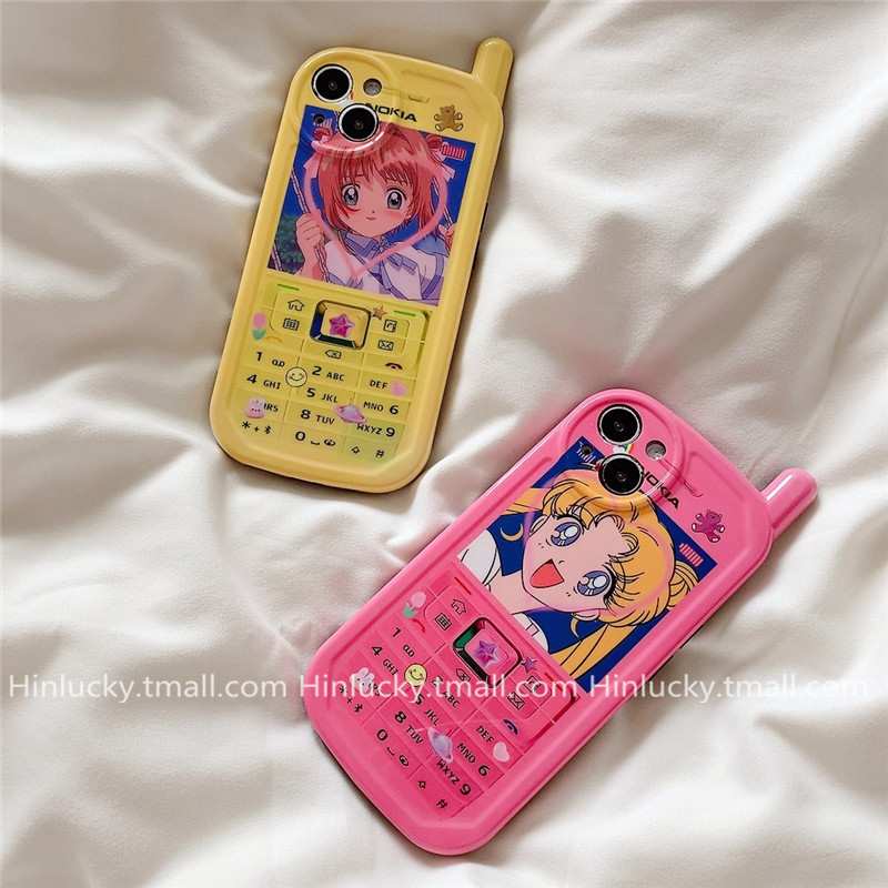 面白い外観iPhone 13 Proケース可愛い美少女戦士セーラームーンiPhone13pro max/11