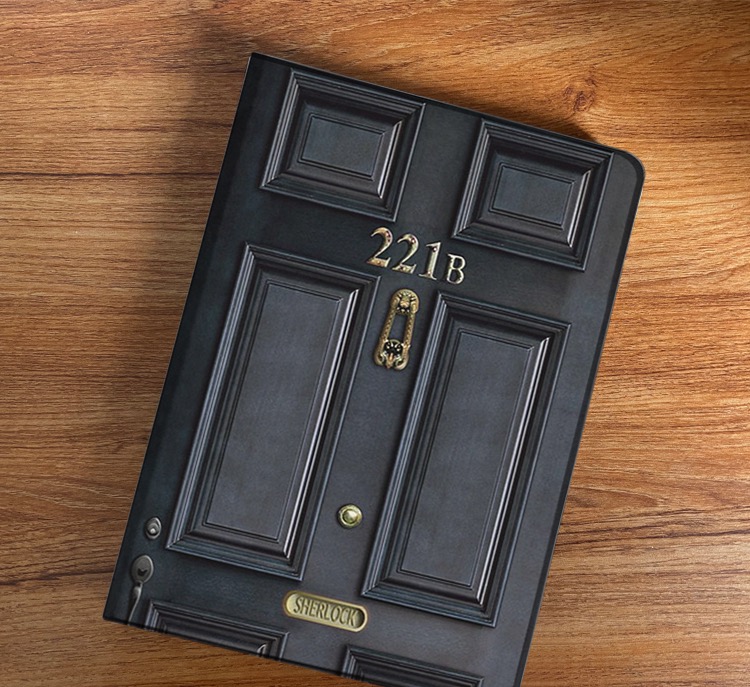 ベーカー街221Bシャーロックホームズ12.9インチiPad Pro第5世代ケースiPad mini6 2021第9世代ケース