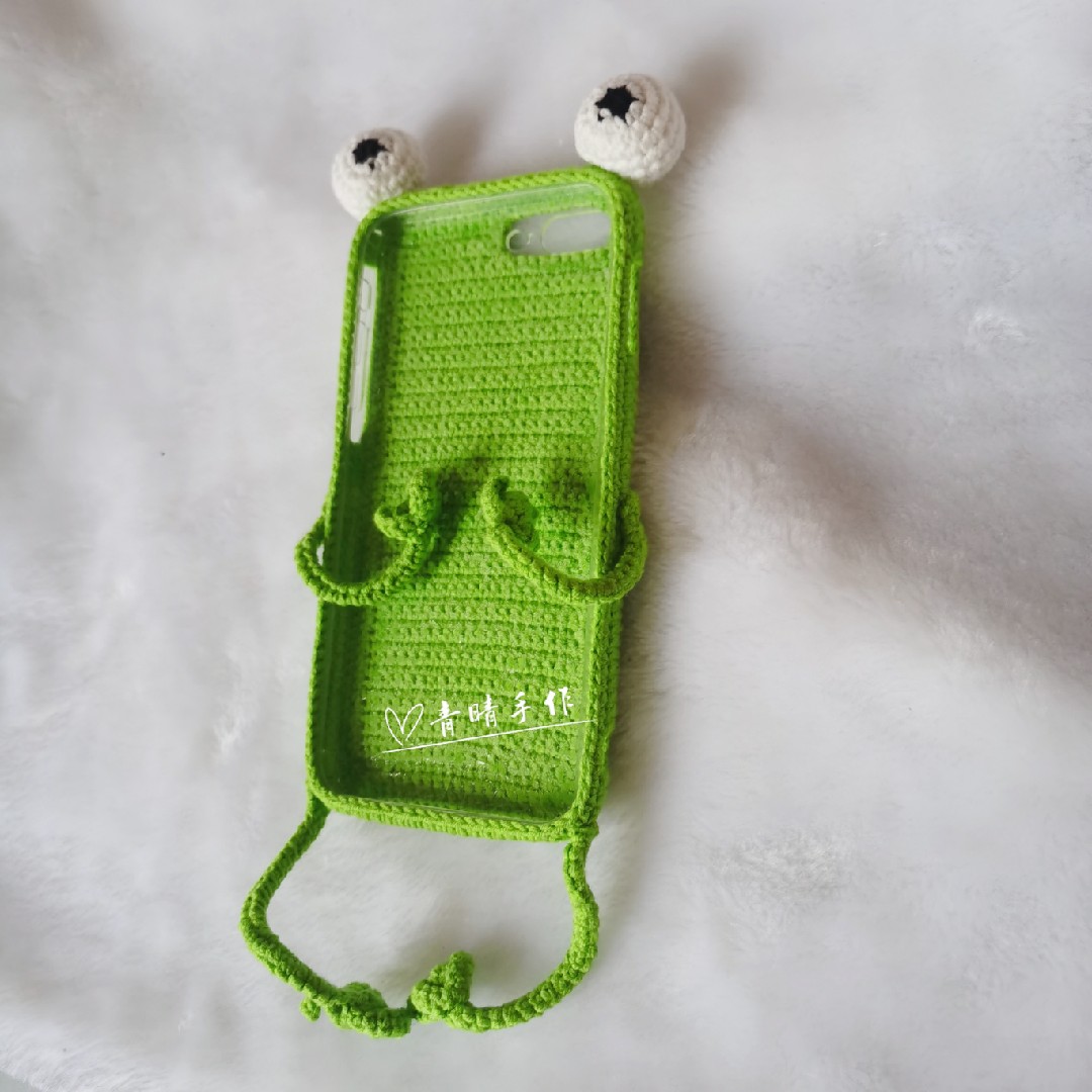ハンドメイド蛙カエルiPhone 13 Pro/13mini/12ケースおしゃれ可愛いカエル緑色アイフォン12promax