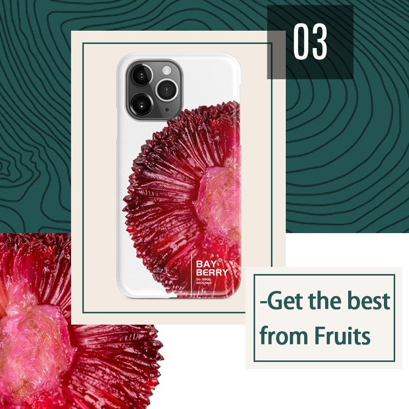 夏っぽい果物iPhone 13 Proケース可愛いモモケース薄型12/11ハードケース フルーツ