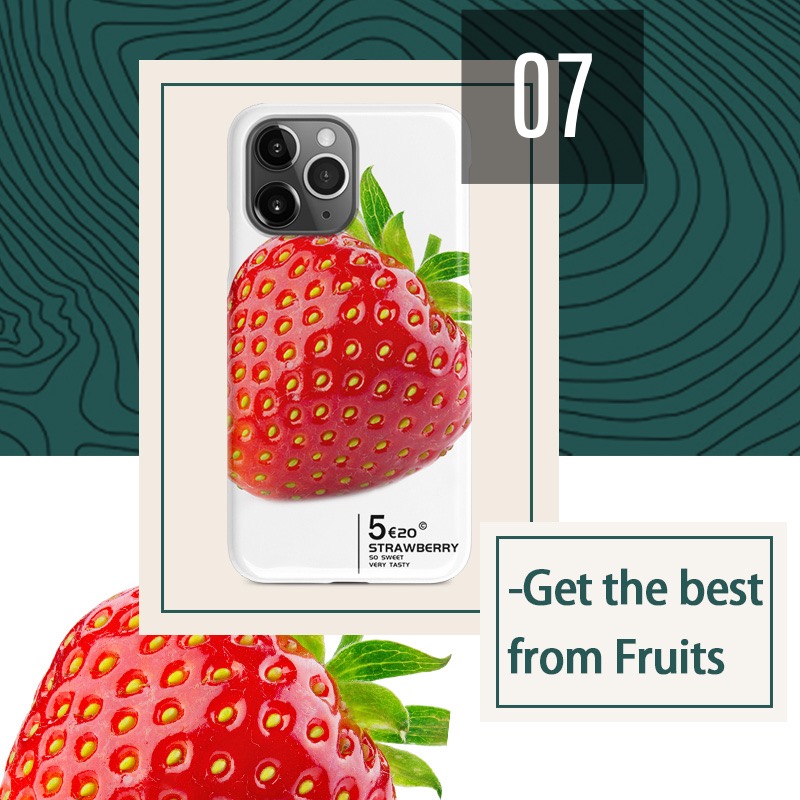 夏っぽい果物iPhone 13 Proケース可愛いモモ西瓜メロンiPhone13ハードケース フルーツ