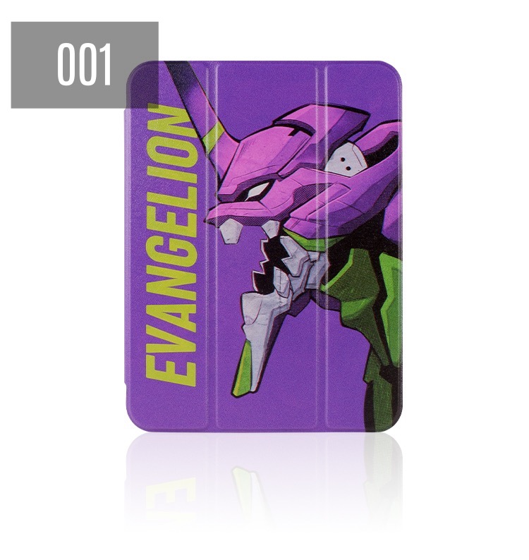 エヴァンゲリオン12.9インチiPad Pro第5世代ケース タブレットipad保護ケース2021三つ折り