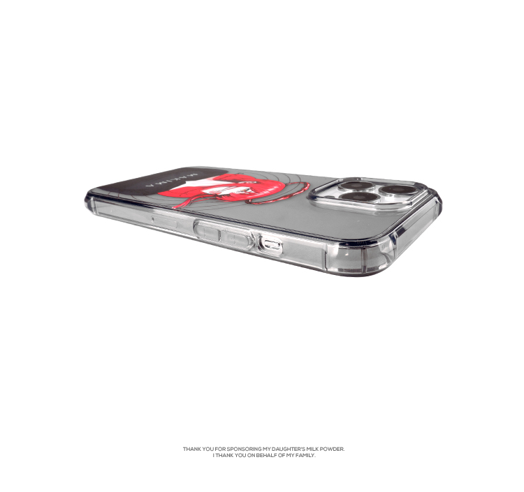 薄型ケース支配の悪魔キャラクターiPhone 14 Pro Maxケースデンジの上司透明マキマ