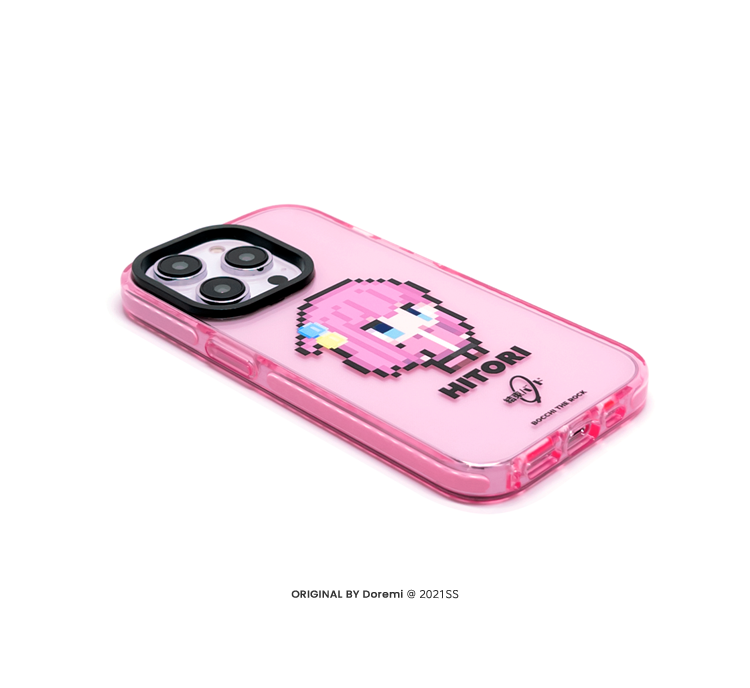 後藤ひとり可愛いiPhone 14/13 Proキャラクター携帯カバーiPhone14陰キャラ少女13アニメ12pro二次元iPhone 13 Pro Maxスマホケース ピンク